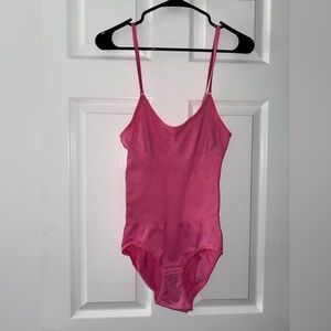 Pink Spaghetti Strap Shapewear